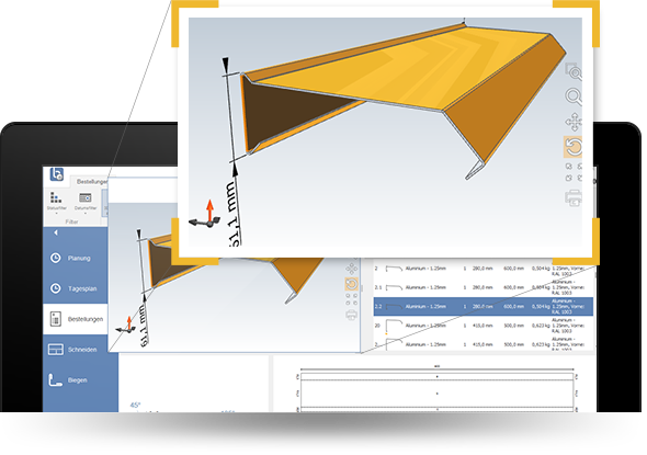 a bendex graphic showing features